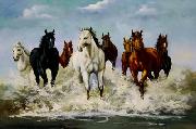 unknow artist Horses 023 oil painting picture wholesale